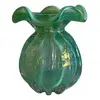 Foto de um(a) Antigo Vaso Jarro Art Deco Murano Leitoso Opalescente Verde, da categoria de Vasos. ~ Murano Opalescent Glass ~Murano opalescente é muito chique. Antigo vaso artístico feito à mão em Murano italiano... Vendido no marketplace Trésors.
