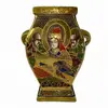 Foto de um(a) Antigo Raro Vaso Oriental Porcelana Japonesa Satsuma Império, da categoria de Vasos. Satsuma Imperial. Antigo e diferente vaso oriental no formato de pequena ânfora com alças, porcelana artística japonesa,... Vendido no marketplace Trésors.