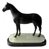 Foto de um(a) Antiga Escultura De Cavalo Em Bronze E Mármore Italiano, da categoria de Escultura. Antiga e imponente escultura artística de cavalo em bronze com base dupla de mármore preto e alabastro italiano. Obra muito... Vendido no marketplace Trésors.