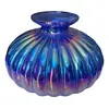 Foto de um(a) Antigo Vaso Jarro Art Deco Vidro Iridescente Murano Soprado, da categoria de Vasos. Mouth blown glass, modelo Noblesse.Belíssimo vaso em vidro artístico iridescente, peça totalmente artesanal, técnica de... Vendido no marketplace Trésors.