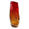 Foto de um(a) Antigo Raro Vaso Murano Italiano Seguso Alfredo Barbini, da categoria de Vasos. Cores e formas fascinantes!Antigo e pesado vaso em murano retorcido em tons degradê vermelho e âmbar, atribuído a Alfredo... Vendido no marketplace Trésors.