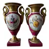 Foto de um(a) Antigo Par Vasos Porcelana França Vieux Paris Louis Philippe, da categoria de Vasos. ~ Louis Philippe ~Antigo e clássico par de vasos com alças estilo ânfora em porcelana artística francesa Vieux Paris. Linda... Vendido no marketplace Trésors.