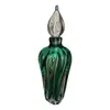 Foto de um(a) Antiga Garrafa Decorativa Murano Italiano Verde Esmeralda, da categoria de Garrafas, potes e jarros. ~ Italy Glass ~Antiga e linda garrafa decorativa em Murano artístico. Feita à mão. Original da década de 1960/70. Medidas... Vendido no marketplace Trésors.