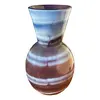 Foto de um(a) Antigo Grande Vaso Art Deco Em Murano Italiano Opalescente, da categoria de Vasos. ~ Italy Glass ~Antigo e grande vaso artístico em Murano em tons de lilás e branco leitoso. As cores são fascinantes, super... Vendido no marketplace Trésors.