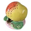 Foto de um(a) Antigo Raro Paliteiro Fruta Porcelana Francesa Vieux Paris, da categoria de Paliteiros. Raro paliteiro de coleção, em porcelana francesa do século XIX, no formato de fruta.Altura 12cm. Vendido no marketplace Trésors.