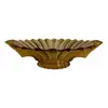 Foto de um(a) Antigo Bowl Centro Mesa Vidro Âmbar Art Deco Walther Sohne, da categoria de Centro de mesa. ~ Walther & Sohne ~ Antigo e grande bowl centro de mesa em vidro artístico âmbar com detalhes em satiné, traços bem... Vendido no marketplace Trésors.