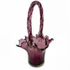 Foto de um(a) Antiga Grande Cesta Art Deco Em Murano Italiano Feito À Mão, da categoria de Cestos e Caixas. Antiga e linda cesta em Murano italiano, feita à mão. Peça muito decorativa. Art Deco. Medidas 35x18cm. Vendido no marketplace Trésors.