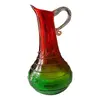 Foto de um(a) Antiga Jarra Art Deco Em Legítimo Murano Italiano Vermelho, da categoria de Jarros. Antiga e diferente jarra em Murano Italiano em tons de vermelho e verde, peca artística, toda feita à mão. Uma... Vendido no marketplace Trésors.