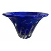 Foto de um(a) Antigo Bowl Centro De Mesa Fruteira Murano Italiano Com Ouro, da categoria de Travessas e tigelas. Belo bowl centro de mesa em Murano na cor azul royal, técnica de trabalho Bullicante com detalhes em ouro 18k. Peça... Vendido no marketplace Trésors.