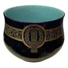 Foto de um(a) Antigo Vaso Cachepô Jarro Porcelana Francesa Sarreguemines, da categoria de Cachepot. Antigo vaso cachepô artístico em porcelana francesa Sarreguemines cor azul cobalto, a favorita do rei Louis XV. Decoração de... Vendido no marketplace Trésors.