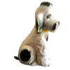 Foto de um(a) Antigo Raro Abajur Escultura De Cachorro Porcelana Alemã, da categoria de Abajures. Antigo e original abajur no formato de cachorro em porcelana alemã, olhos de cristal. Impecável. Década 1930.Medidas 16x11cm. Vendido no marketplace Trésors.