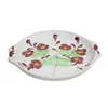 Foto de um(a) Travessa refratário em cerâmica floral, da categoria de Travessas e tigelas. Refratário em cerâmica, com decoração floral policromada e pegas laterais. Manufatura INCA, refratário para forno e mesa. ... Vendido no marketplace Trésors.