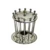 Foto de um(a) Paliteiro com 12 palitos, da categoria de Paliteiros. Antigo paliteiro em metal espessurado a prata com 12 palitos. Medida 10A x 8D. Em bom estado, com desgaste na pega central. Vendido no marketplace Trésors.