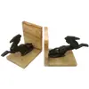 Foto de um(a) Antiga Escultura Cavalo Cerra Livros Art Deco Pétit Bronze, da categoria de Escultura. Antigo e lindo cerra livros com figuras de cavalos em pétit bronze francês, base em alabastro e ônix. Extremamente... Vendido no marketplace Trésors.