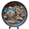 Foto de um(a) Antigo Prato Medalhão Oriental Em Porcelana Satsuma Imperial, da categoria de Pratos Decorativos. Satsuma Imperial. Antigo e grande prato medalhão decorativo em porcelana artística japonesa, ricamente pintado à mão com... Vendido no marketplace Trésors.