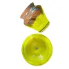 Foto de um(a) Antigo Cinzeiro Vasinho Em Murano Italiano Amarelo Art Deco, da categoria de Cinzeiros. Antiga e original duplinha artística de cinzeiro e vasinho em Murano italiano feito à mão. Decorativos para uma mesa de... Vendido no marketplace Trésors.