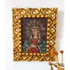 Foto de um(a) Pintura Cuzquenha, da categoria de Pinturas. Pintura cuzquenha sobre madeira, representando a Santa equatoriana, Mariana de Jesus Paredes Y Flores ou Açucena de Quito,... Vendido no marketplace Trésors.