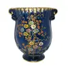 Foto de um(a) Antigo Vaso Art Deco Porcelana Inglesa Crown Devon Pintado, da categoria de Vasos. Crown Devon. Porcelana inglesa pintada à mão com lindas flores. Período Art Deco. Peça catalogada. Meados do século XX.... Vendido no marketplace Trésors.