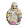 Foto de um(a) Antiga Pequena Escultura De Buda Oriental Porcelana Japonesa, da categoria de Escultura. Antiga e pequena escultura de Buda em porcelana oriental japonesa pintada à mão. Medidas 9x8cm. Vendido no marketplace Trésors.