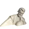 Foto de um(a) Antiga Escultura Busto Homem Músico Em Porcelana Art Deco, da categoria de Escultura. Antiga escultura bloco escultórico artístico do períodoArt Deco, representando busto de música em porcelana europeia. Peça... Vendido no marketplace Trésors.