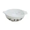 Foto de um(a) Caçarola De Opalina Pyrex Mod. Friendship, da categoria de Travessas e tigelas. Rara caçarola em opalina com decoração policromada, da marca PYREX MOD. FRIENDSHIP 475 - MADE IN USA - OVENWARE. Medidas 10A... Vendido no marketplace Trésors.