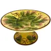Foto de um(a) Antiga Fruteira Boleira Faiança Majolica Alemã Art Nouveau, da categoria de Fruteiras. Antiga e decorativa fruteira/boleira em faiança/majolica alemã, linda coloração e decoração de folhas em relevo, início do... Vendido no marketplace Trésors.