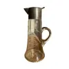 Foto de um(a) Antiga Jarrinha Claret Jug Galheteiro Cristal E Prata Wmf, da categoria de Jarros. Antiga e fina jarrinha “claret jug” em cristal alemão com primorosa lapidação feita à mão e guarnições em metal espessurado... Vendido no marketplace Trésors.