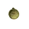 Foto de um(a) Antiga Rara Medalha Pingente Dourado Do Signo Escorpião, da categoria de Outros colecionáveis. Rara medalha italiana, atrás têm o mês que começa e termina em italiano. Meados do século XX. Banhada a ouro 18kaprox 2,5cm. Vendido no marketplace Trésors.