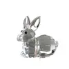Foto de um(a) Bibelô Escultura De Coelho Em Cristal Tcheco Preciosa Glass, da categoria de Escultura. Bibelô Escultura De Coelho Em Cristal Tcheco Preciosa Glass. Peça esculpida à mão Mede aprox 7x9cm. Vendido no marketplace Trésors.