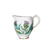 Foto de um(a) Cremeira Porcelana Queen Oth Highlands, Década de 1990, da categoria de Cremeiras. Cremeira em porcelana policromada e filetada em ouro com estampa de flores de alcachofra. Fabricante china para queen oth... Vendido no marketplace Trésors.