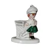 Foto de um(a) Paliteiro Porcelana Brasileira, Década de 1940, da categoria de Paliteiros. Paliteiro em porcelana policromada com filete em ouro, década de 1940 fabricante csa pedreira - são paulo, brasil A: 8 cm L:... Vendido no marketplace Trésors.