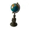 Foto de um(a) Globinho Bronze, da categoria de Globos. Peça única pelo designer marcelus ribas. Globo terrestre com estrutura em madeira e latão com pátina bronze h = 29cm d =... Vendido no marketplace Trésors.
