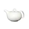 Foto de um(a) Bule White Anos 70, da categoria de Bules. Bule em porcelana branca brasileira, década de 1970. A: 11 cm Diâmetro: 15,7 cm Peso: 757 g. Vendido no marketplace Trésors.