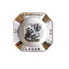 Foto de um(a) Cinzeiro Porcelana Anos 60, da categoria de Cinzeiros e coletores. Cinzeiro em porcelana policromada da marca condessa de blumenau-sc com detalhes em ouro, cena de japonesas com seus... Vendido no marketplace Trésors.