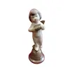 Foto de um(a) Sineta de Mesa Anjo em Porcelana e Latão Indiano, Década de 1980, da categoria de Outros colecionáveis. Sineta de mesa com haste com anjo em porcelana envelhecida e sino de latão indiano, década de 1980. A: 10,5 cm L: 3,5 cm... Vendido no marketplace Trésors.