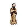 Foto de um(a) Imagem São Francisco, Pernambuco, Década de 1980, da categoria de Objetos religiosos e espirituais. Imagem de são francisco em cerâmica. Arte de santeiros de tracunhaém - pernambuco, década de 1980 A: 22 cm / L: 8,5 cm / P:... Vendido no marketplace Trésors.