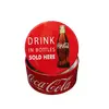 Foto de um(a) Lata Coca-Cola, da categoria de Outros colecionáveis. Lata oficial da coca cola. Um clássico de se ter. A: 7,6 cm Diâmetro: 16,8 cm Peso: 148 g. Vendido no marketplace Trésors.