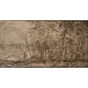 Foto de um(a) Gobelin Francês anos 60, da categoria de Tapeçaria. Gobelin francês, década de 1960. A: 1m L: 1.90m. Vendido no marketplace Trésors.