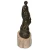 Foto de um(a) Escultura Helena de Troia, Década de 1970, da categoria de Escultura. Escultura Helena de Tróia em resina e base em mármore, ambos italianos. E acabamento em pátina bronze oxidada e envelhecida,... Vendido no marketplace Trésors.