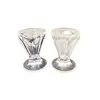 Foto de um(a) Taças de Sundae em Vidrão, Década de 1960, da categoria de Taças. Duas taças de sundae em vidrão, década de 1960. A: 11,5 cm / Diâmetro: 8 cm Capacidade 125 ml Peso: 309 g. Vendido no marketplace Trésors.