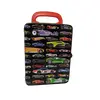 Foto de um(a) Lata Hotwheels, Década de 2010, da categoria de Cestos e Caixas. Lata tipo mala para transporte de carrinhos hotwheels. Capacidade para 18 carrinhos, década de 2010 **não acompanha os... Vendido no marketplace Trésors.