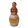 Foto de um(a) Escultura Mulher em Terracota, Década de 1990, da categoria de Escultura. Escultura de mulher em terracota e policromia origem: santa catarina, década de 1990, peça única, mas sem assinatura do... Vendido no marketplace Trésors.