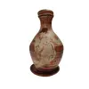 Foto de um(a) Moringa em Terracota, Ano 2000, da categoria de Garrafas, potes e jarros. Moringa em terracota pintada a mão com inspiração em achados arqueológicos do sec. ii, dc, retratando um anjo feminino.... Vendido no marketplace Trésors.