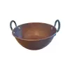 Foto de um(a) Tacho em cobre, da categoria de Travessas e tigelas. Antigo e autêntico tacho com alças, típico de uso em cozinhas de fazendas e pequenas propriedades rurais. Capacidade: 7L... Vendido no marketplace Trésors.
