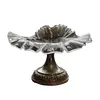 Foto de um(a) Antigo Prato Centro De Mesa Wmf Art Nouveau Cristal Francês, da categoria de Centro de mesa. Antigo e diferente prato de cristal com base em metal prateado WMF. Pode ser uma fruteira ou um porta cartões. Cristal... Vendido no marketplace Trésors.