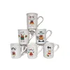 Foto de um(a) Canequinhas Garatujas, Anos 2000, da categoria de Canecas. Combo com seis canequinha em porcelana policromada com garatujas tendência nos anos 2000 e que ainda carrega o mesmo encanto... Vendido no marketplace Trésors.