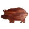 Foto de um(a) Tábua Porquinho, da categoria de Outros utensílios. Tábua de carne em madeira com modelo de porquinho, muito comum nos anos 1950.42 x 24 x 1,5 cm peso: 408g. Vendido no marketplace Trésors.
