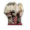 Foto de um(a) Três Reis Magos 90'S, da categoria de Arte têxtil. Os três reis magos em uma versão lúdica e feita com elementos têxteis e base e madeira, década de 1990 L: 27cm A: 18 cm P:... Vendido no marketplace Trésors.