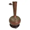 Foto de um(a) Antigo Vaso De Bronze Esmaltado À Mão Legítimo Cloisonné, da categoria de Vasos. Peça feita à mão, início do século XX. Base em madeira de lei.Altura: 22cm. Vendido no marketplace Trésors.