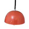 Foto de um(a) Luminária Orange Anos 50, da categoria de Pendentes. Luminária de teto na cor laranja com parte interna com vidro fosco e suporte para regular a altura, década de 1950.A: 18 cm... Vendido no marketplace Trésors.